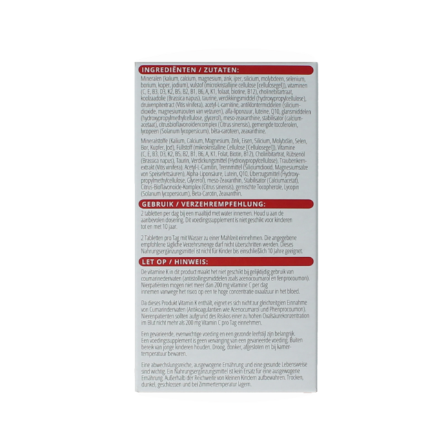 Elke dag platinum 60 Tabletten