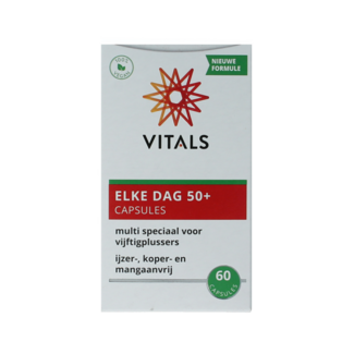 Vitals Elke dag 50+ 60 Capsules
