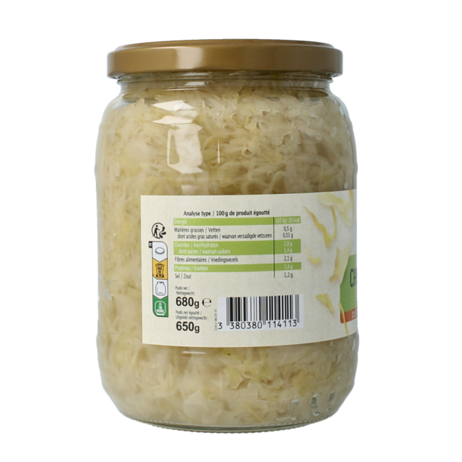 Choucroute Demeter bio 680 grammes