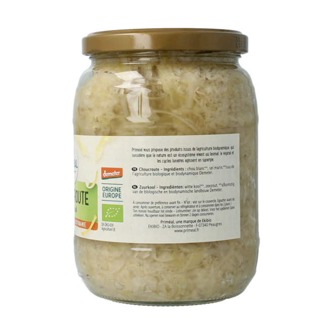 Choucroute Demeter bio 680 grammes