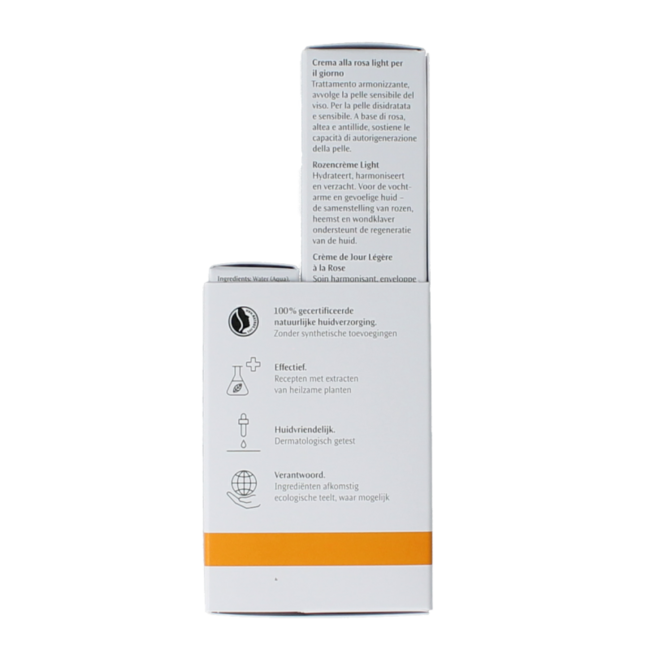 Krem różany light i mini fluid brązujący 1 zestaw