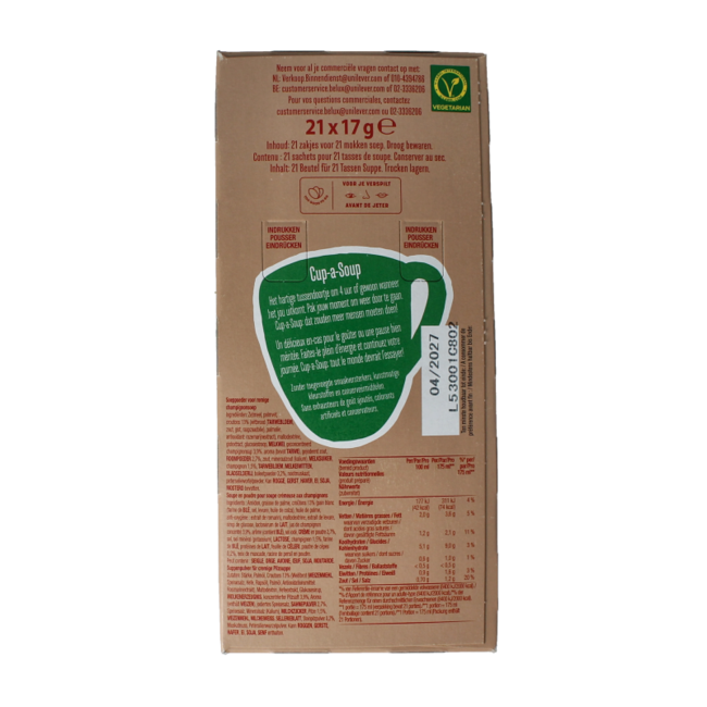 Champignon 21 Sachets