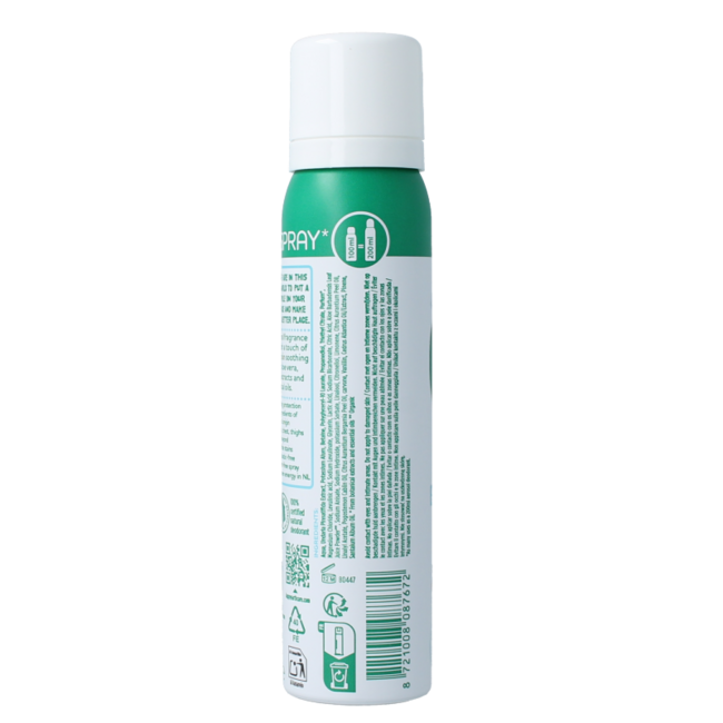 Deodorant bodyspray cedar lime 100 Millilitres