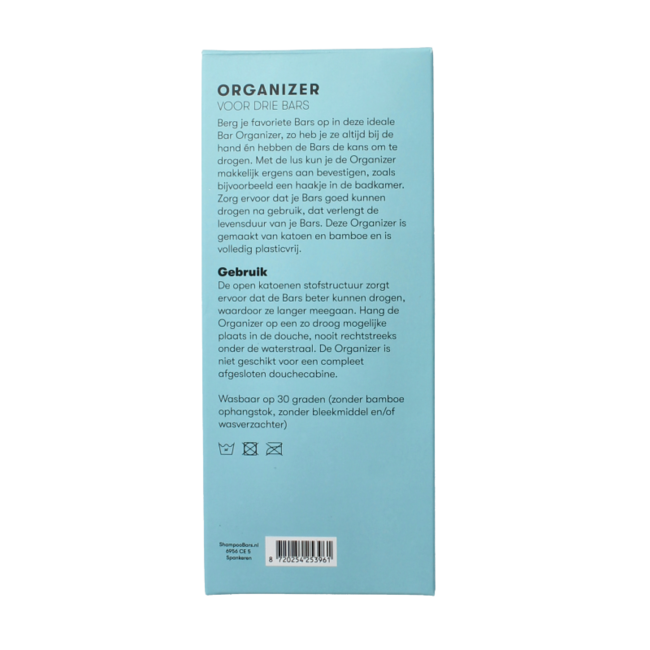Bar organizer voor 3 bars 1 Stuks