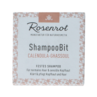 Rosenrot Solid shampoo calendula ghassoul 55 Gram