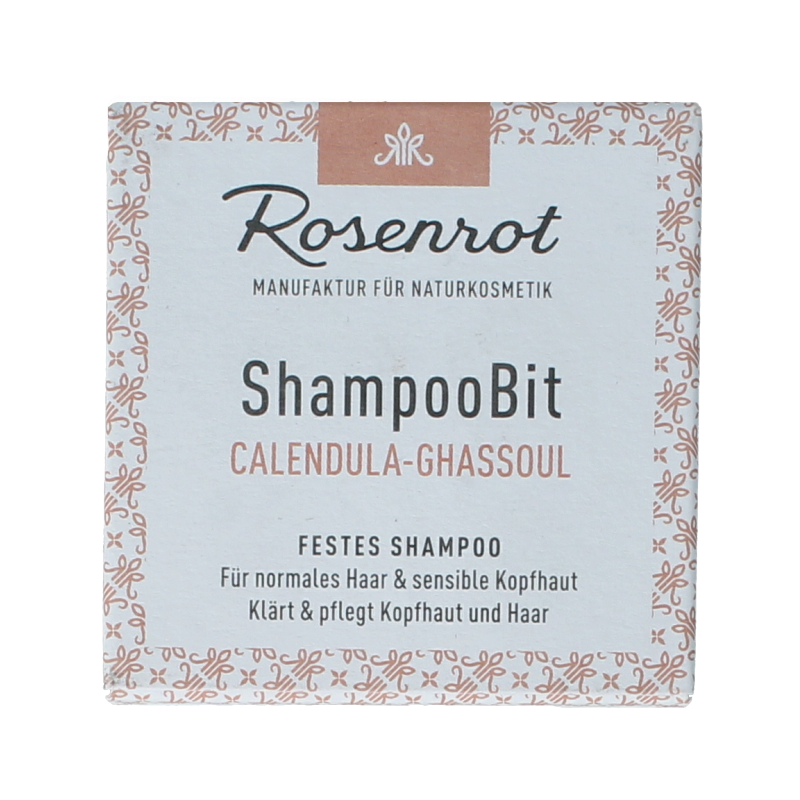 Rosenrot Shampoo solid calendula ghassoul 55 Gram