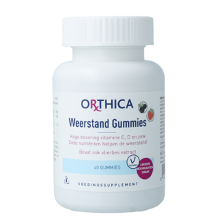 Orthica Gummies Résistance 60 pièces