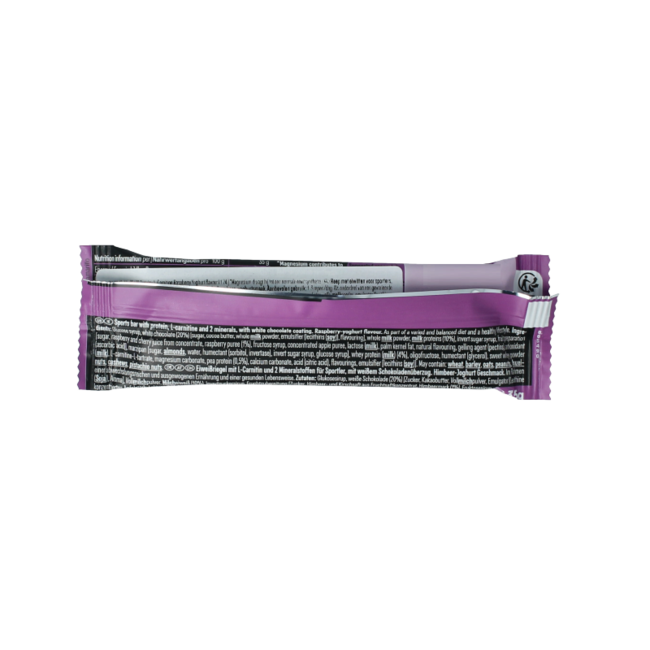 Barre Protein + L-carnitine yaourt framboise 35 grammes