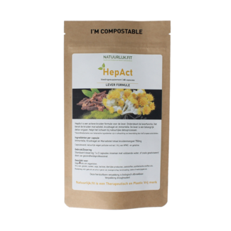 Natuurlijk.fit Hepact fórmula hepática 90 Cápsulas
