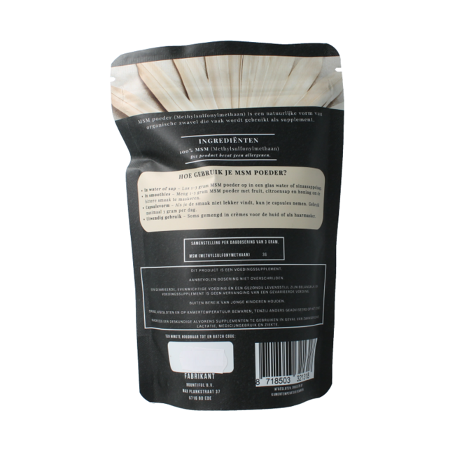 MSM in polvere 300 Gram