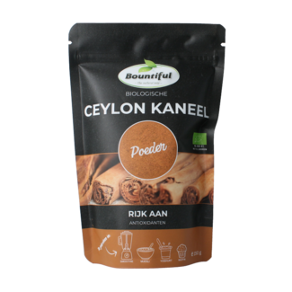 Bountiful Ceylon kaneel poeder bio 150 Gram