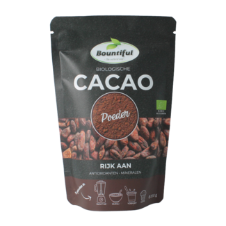 Bountiful Poudre de cacao bio 200 Grammes