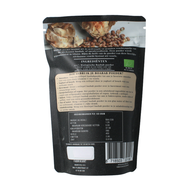 Baobab poeder bio 200 Gram