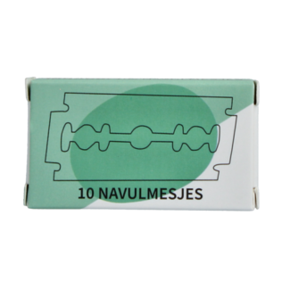Solyd Safety razor mesjes navulling 10 Stuks