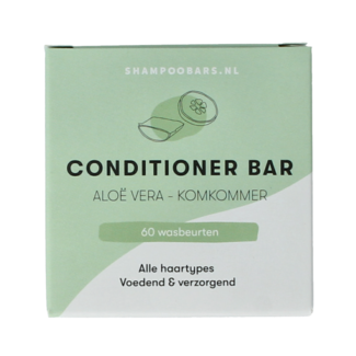 Shampoobars Conditioner bar aloe vera & cucumber 45 Gram
