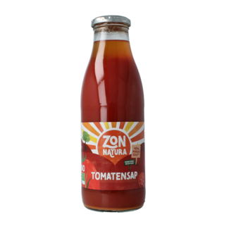 Zonnatura Tomato juice organic 750 Millilitre