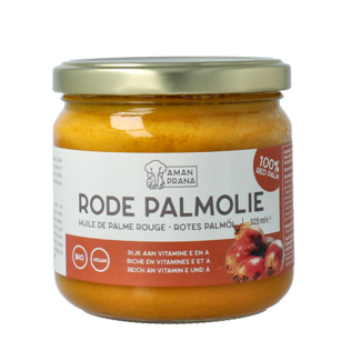 Amanprana Huile de palme rouge bio 325 Millilitres