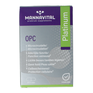Mannavital OPC platinum 60 gélules végétariennes