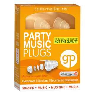 Get Plugged Party music plugs 1 Paar