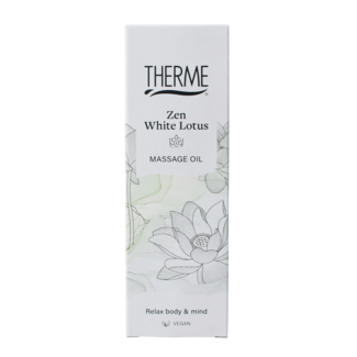 Therme Huile de massage Zen lotus blanc 125 Millilitres