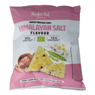 Madal Bal Chips de proteína con sal del Himalaya bio 60 gramos