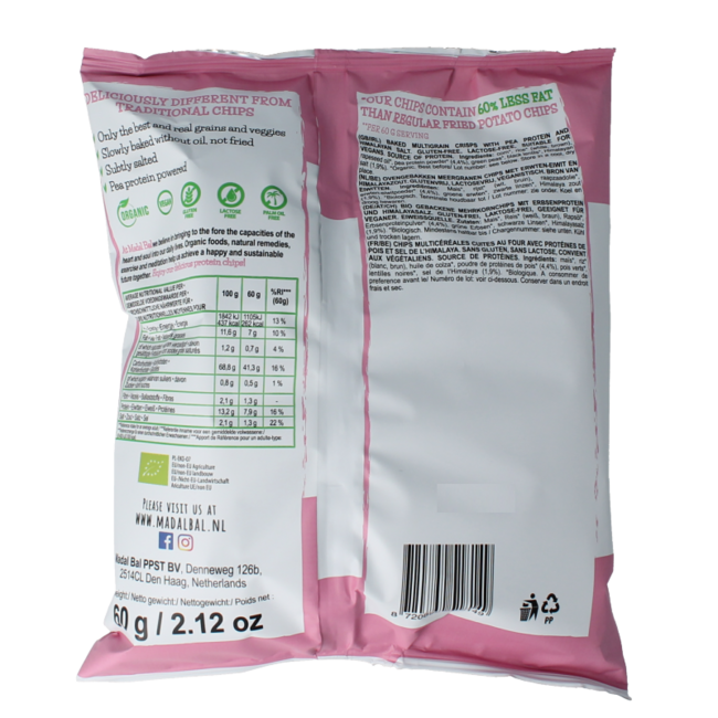 Protein-Chips Himalaya-Salz Bio 60 Gramm