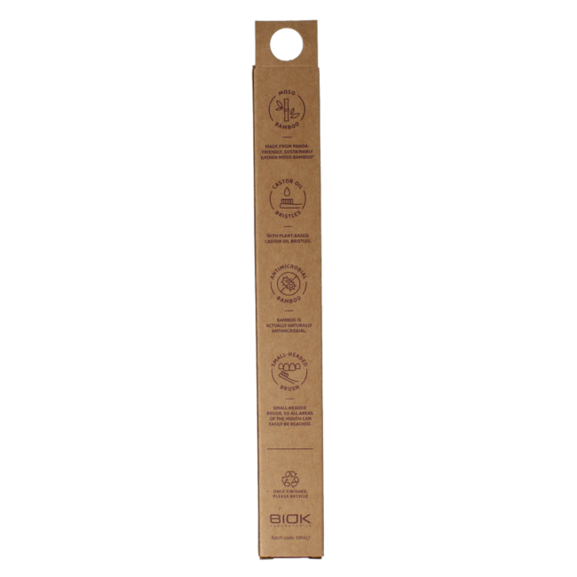 Bamboo toothbrush medium 1 Piece