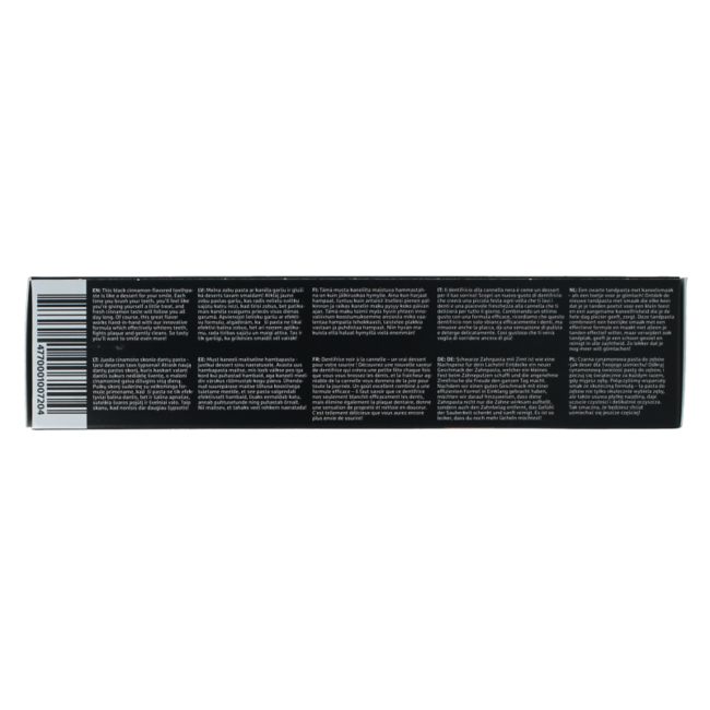 Pasta do zębów wybielająca cynamonowa black line 100 mililitrów