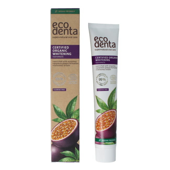 Zahnpasta Whitening Passionsfrucht Bio 75 Milliliter