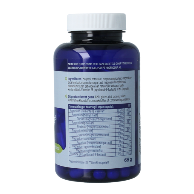 Magnesium elite5 complex 90 kapsułek wegetariańskich
