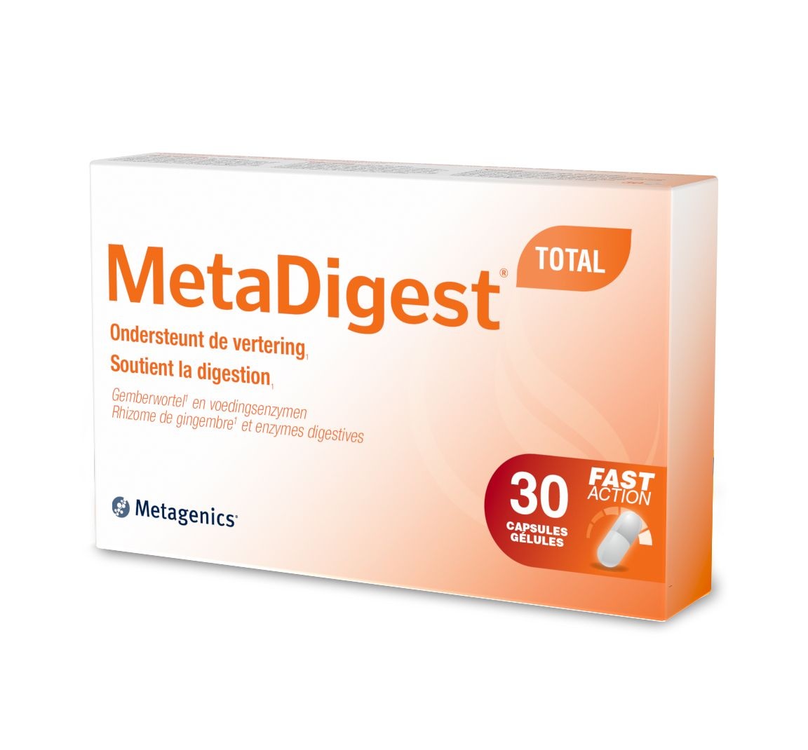 Metagenics Metadigest Total NFD | Enzimi Digestivi & Zenzero