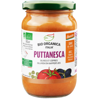 Bio Organica Pasta sauce olive & capers demeter 350 Gram