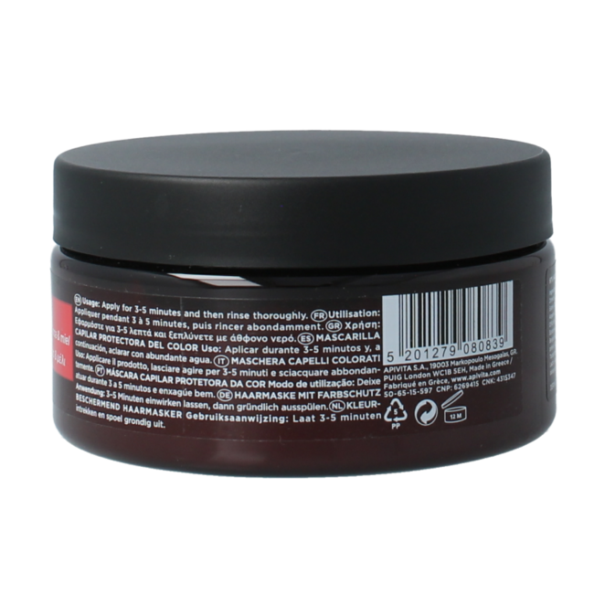 Masque protection couleur tournesol & miel 200 Millilitres