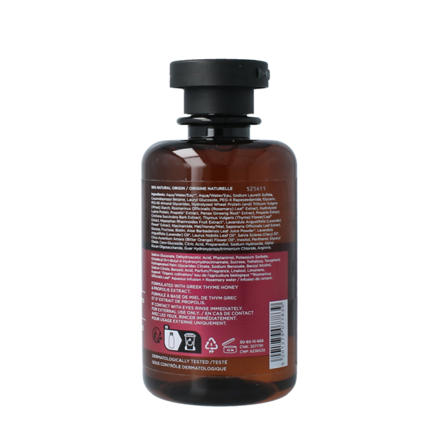 Shampooing tonique pour femmes 250 Millilitres