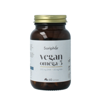 Soriphar Oméga 3 DHA + ALA végan 60 gélules