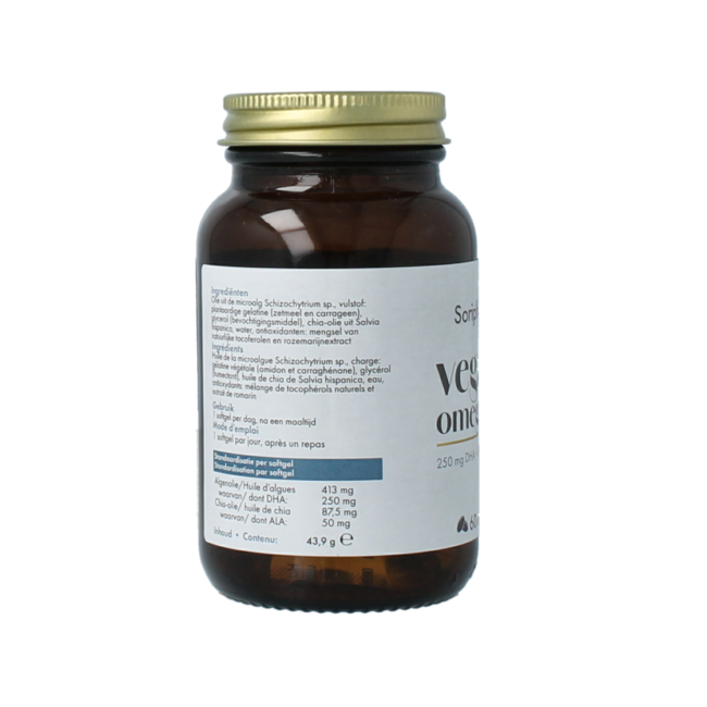 Omega 3 DHA + ALA vegan 60 Softgels