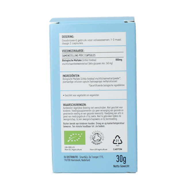 Maitake bio 60 gélules