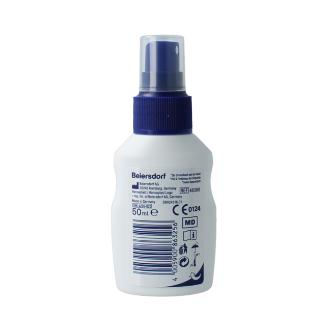 Hansaplast spray nettoyant 50 millilitres