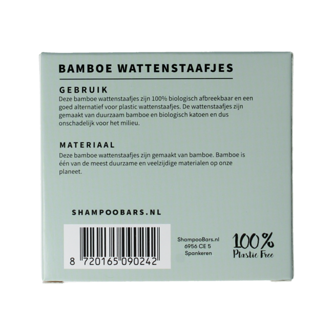 Bamboe wattenstaafjes 100 Stuks