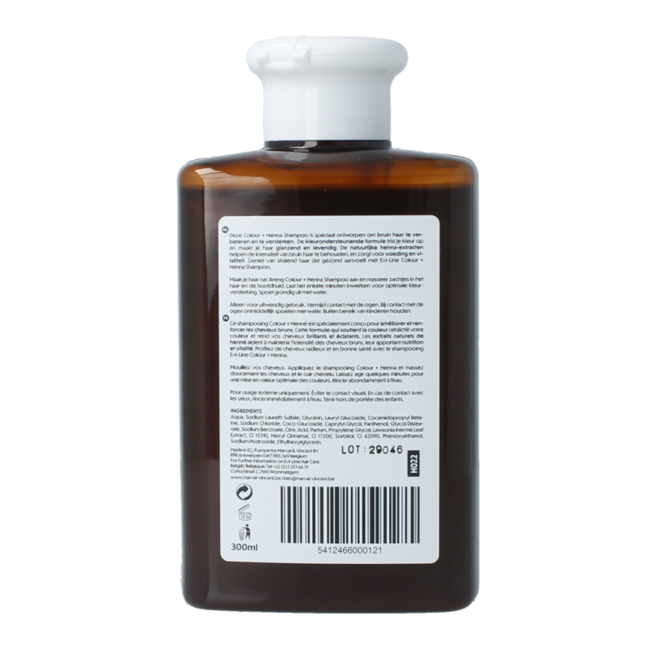 Shampoo colour + bruin 300 Milliliter
