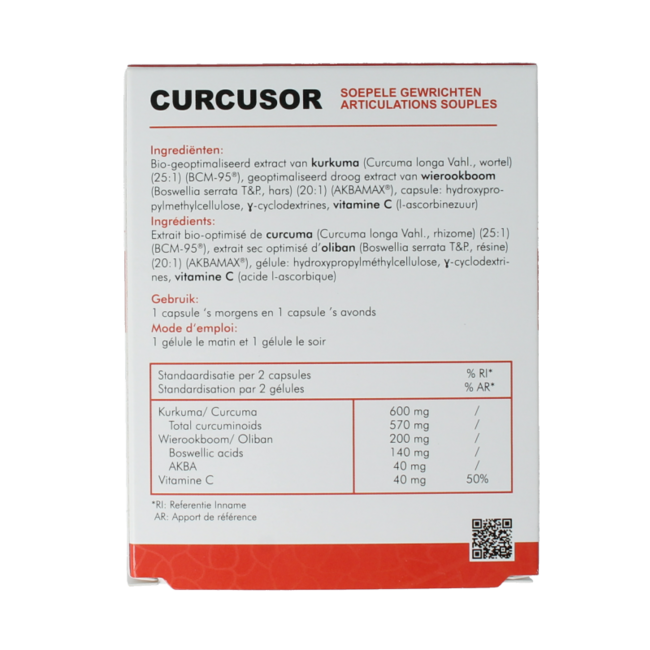 Curcusor CT 60 gélules