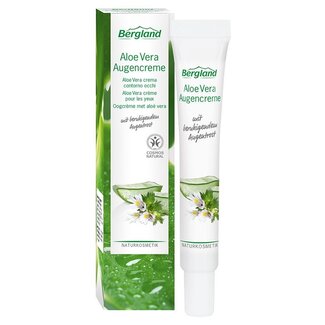 Bergland Crema de ojos de aloe vera 13,5 mililitros