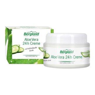 Bergland Crème 24h à l'aloe vera 50 Millilitres