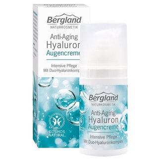Bergland Crema de contorno de ojos antiedad Hyaluron 15 Milliliter
