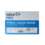 Compresa de gasa hidrófila 5x8,5cm 100 unidades