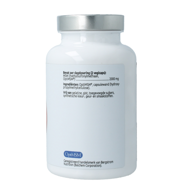 MSM 1000mg OptiMSM 120 cápsulas vegetarianas