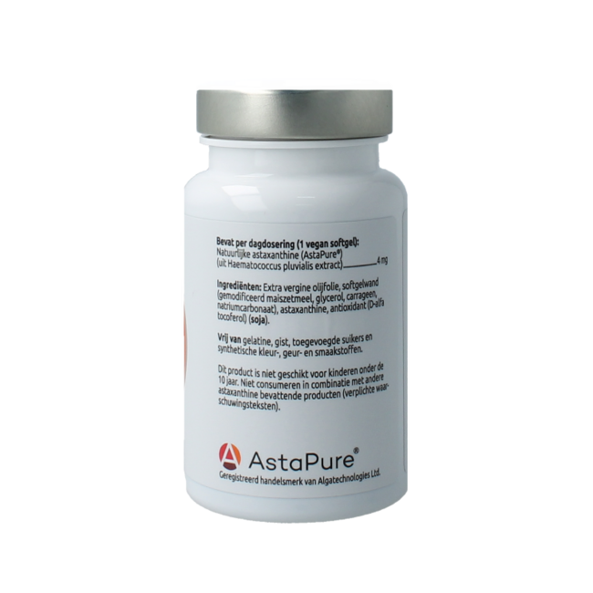 Astaxanthine 4 mg astapure 60 gélules