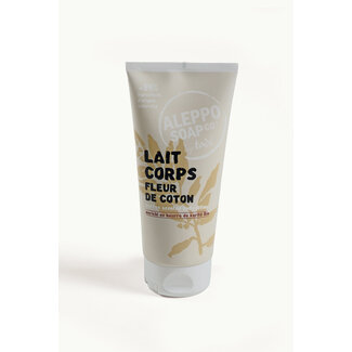 Aleppo Soap Co Lait corporel fleur de coton 200 Millilitres