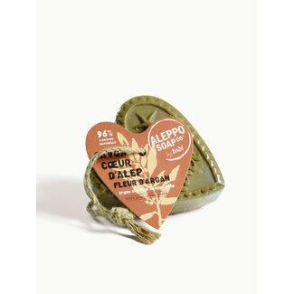 Aleppo Soap Co Aleppo soap Fleur de Argan with rope 150 Gram