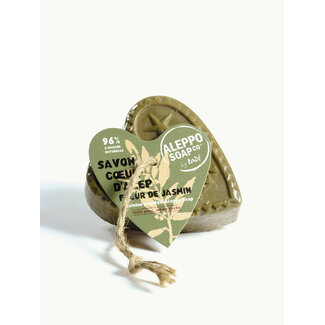 Aleppo Soap Co Aleppo soap jasmine flower with rope 150 Gram
